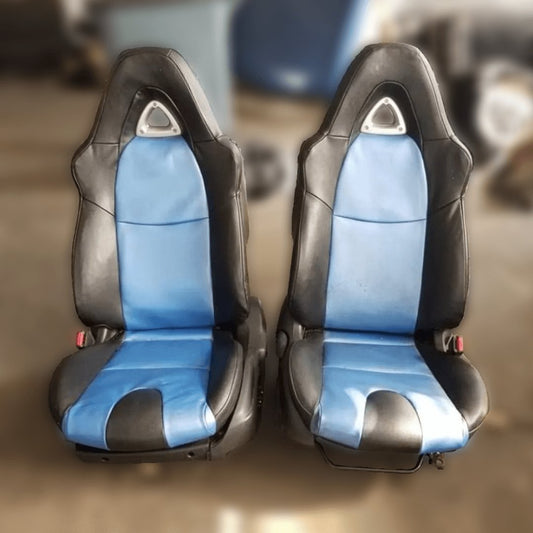 Mazda RX - 8 Seat Covers - Black & Blue - Lux Seat Covers